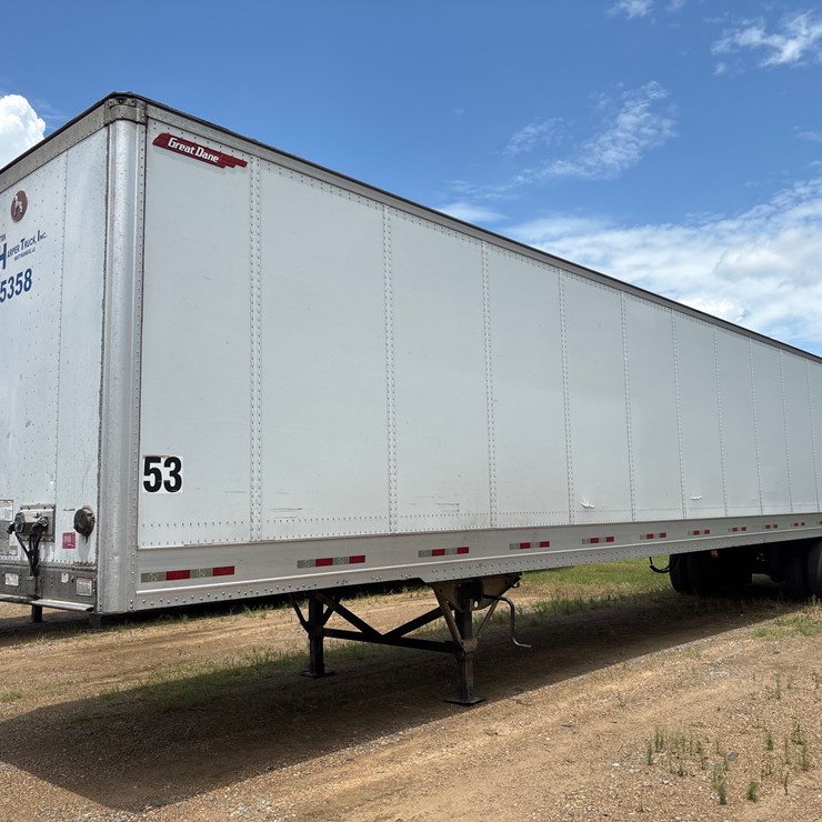 #5358 • 2015 GREAT DANE 53' DRY VAN TRAILER MODEL CCC-3314-01053