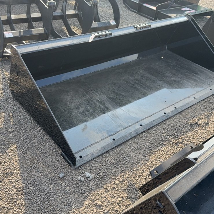 #2081 • BLUE DIAMOND 84" SKID STEER SMOOTH BUCKET