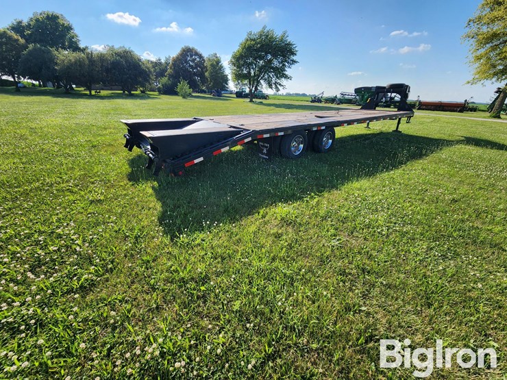 2014-bigtex-gooseneck-35'-t/a-flatbed-trailer-image-5