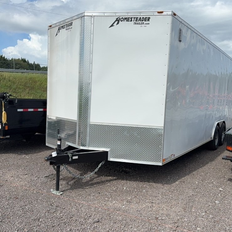 #3000 • 2024 HOMESTEADER 24' BUMPER PULL ENCLOSED TRAILER