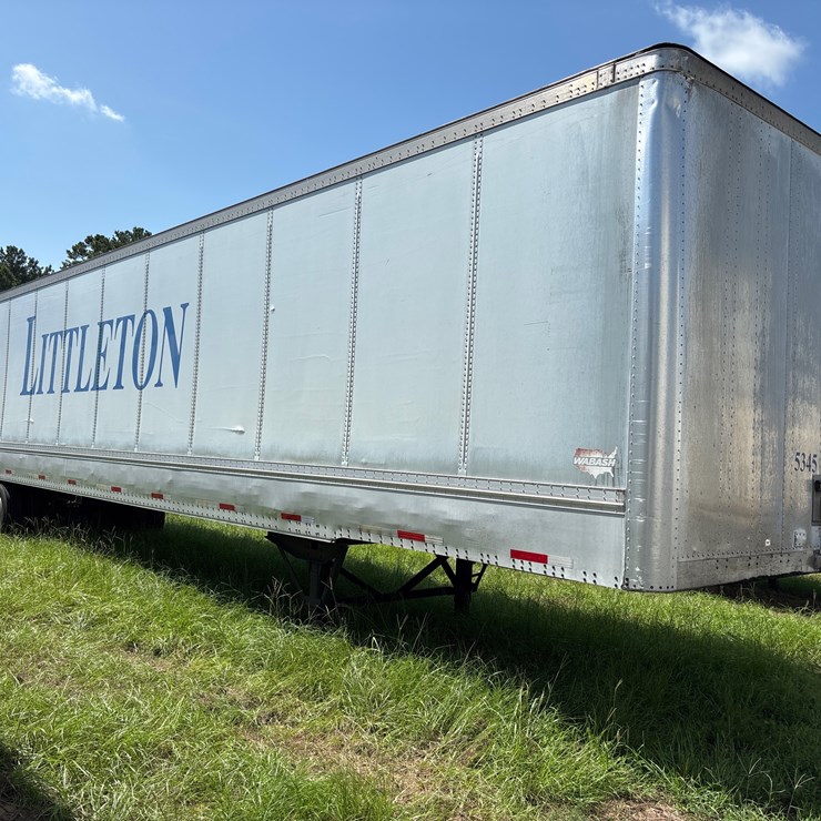 #5345 • 2005 WABASH 53' DRY VAN TRAILER