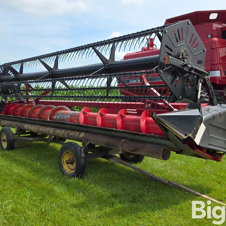 1995 Case 1020 25' Flex Head & Cart