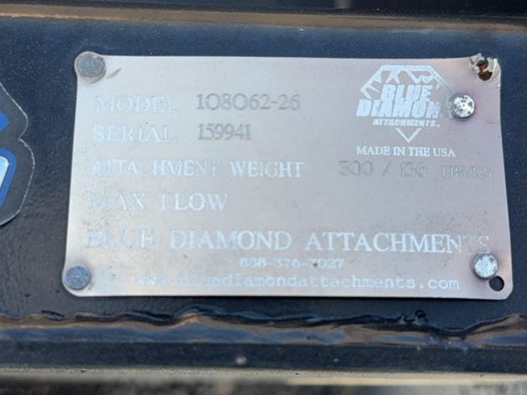 #2063-•-blue-diamond-52"-mini-skid-steer-smooth-bucket-image-4