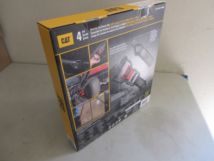 (4)-new-unused-16'-x-1/2"-cat-ratchet-straps,-image-2