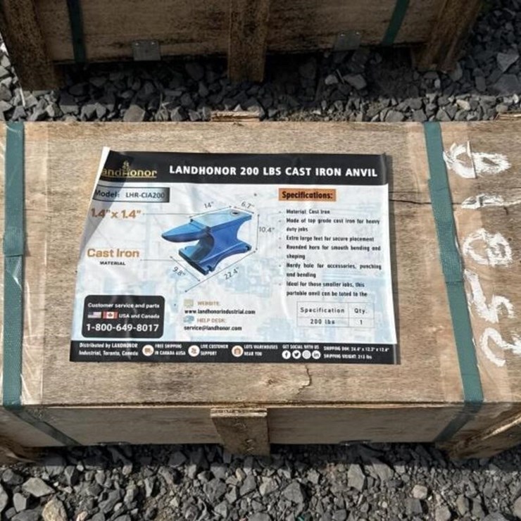 Land Honor cast iron anvil