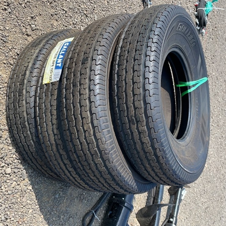 #1031 • QTY 4) ST235 / 85R16 TRAILER TIRES