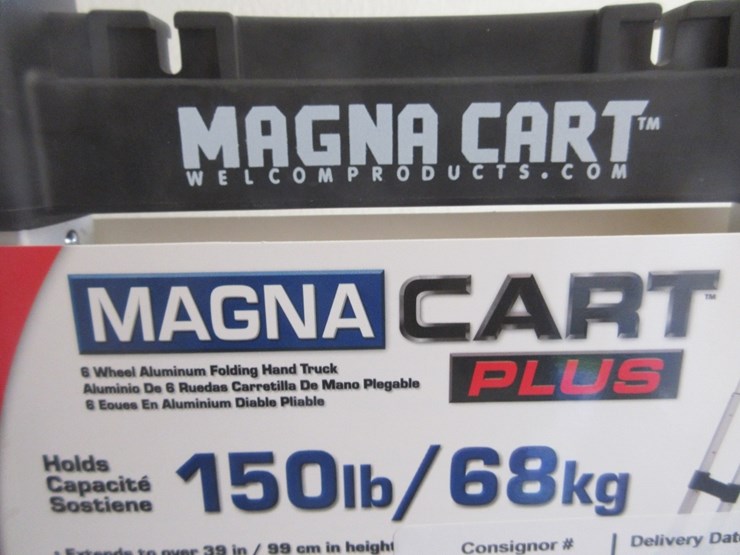 new-unused-magna-cart-6-wheel-aluminum-hand-truck,-image-7