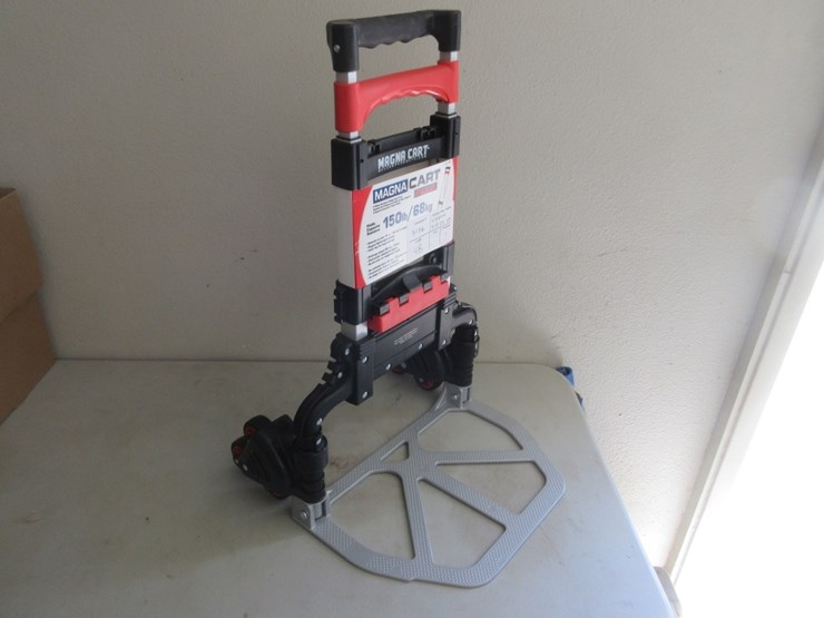 new-unused-magna-cart-6-wheel-aluminum-hand-truck,-image-1