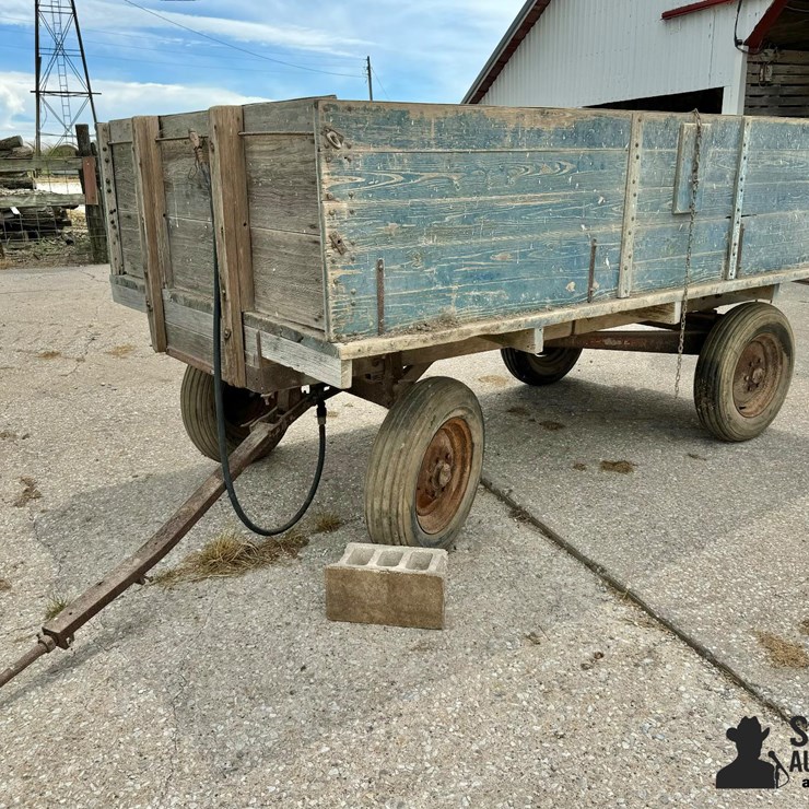 Monarch Wooden Barge Wagon On Case Running Gear