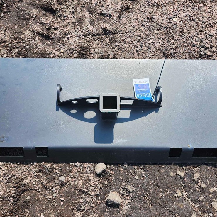 Heavy Duty 1/2 Moon Gusseted Skid Steer Receiver Hitch