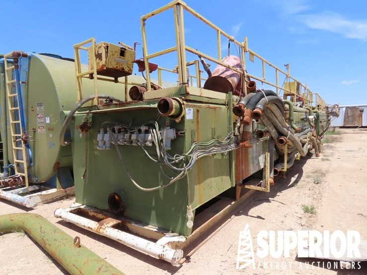 (r18-13)-5'h-x-8'w-x-40'l-mud-suction-tank,-w/-hop-image-1