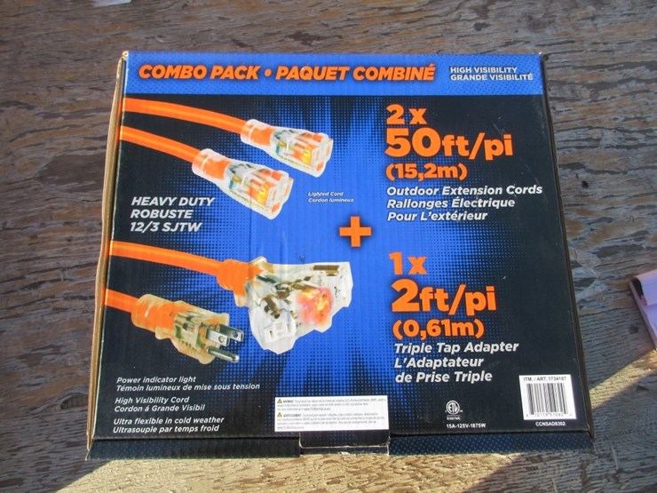 lot-of-unused-2-pack-50'-hd-extension-cords,-image-2