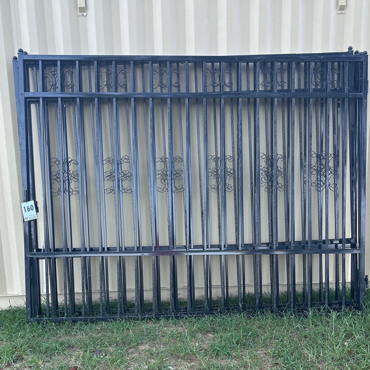 #160 • 20ft Bi-Parting Wrought Iron Gate