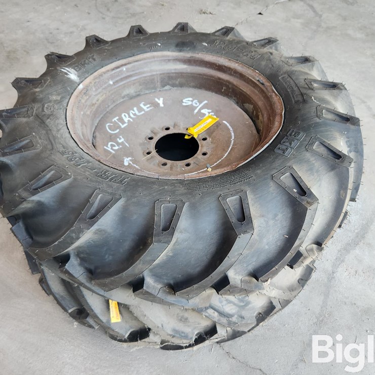 BKT 12.4-24 Tires & Rims