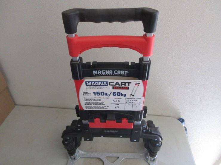 new-unused-magna-cart-6-wheel-aluminum-hand-truck,-image-5