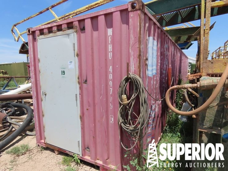 (r19-17)-8'w-x-40'l-shipping-container,-w/-misc-st-image-1