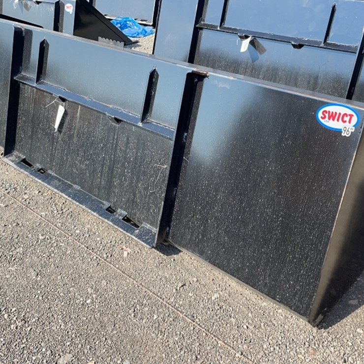 #1006 • SWICT 96" SKID STEER HIGH CAPACITY SMOOTH BUCKET