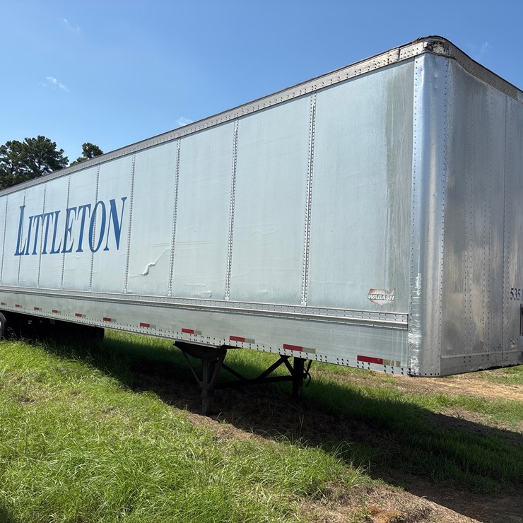 #5351 • 2005 WABASH 53' DRY VAN TRAILER