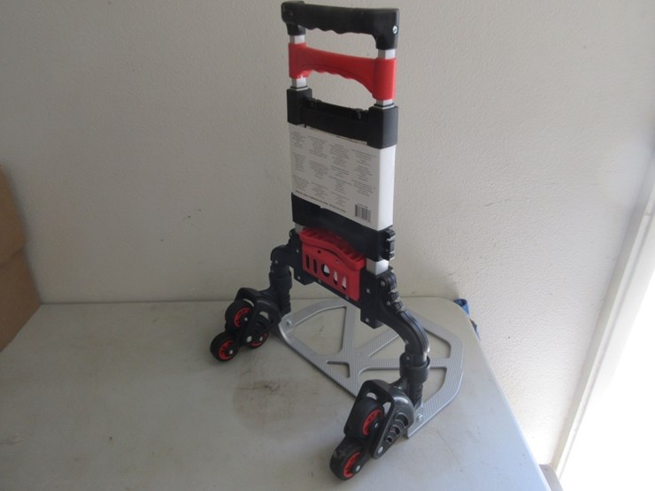 new-unused-magna-cart-6-wheel-aluminum-hand-truck,-image-2