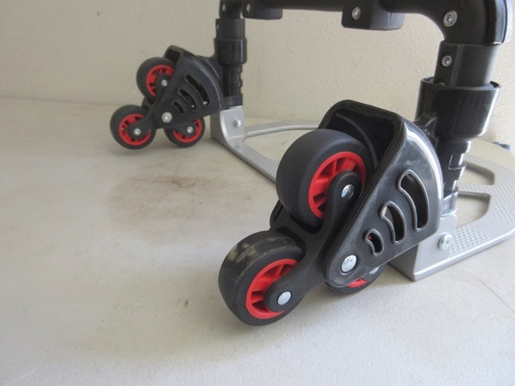 new-unused-magna-cart-6-wheel-aluminum-hand-truck,-image-3