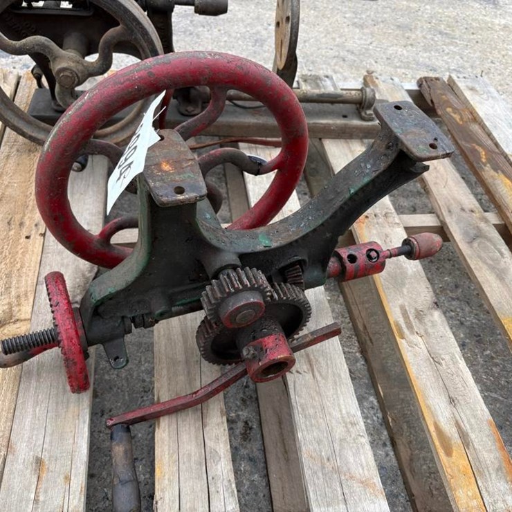 Hand Crank Drill Press