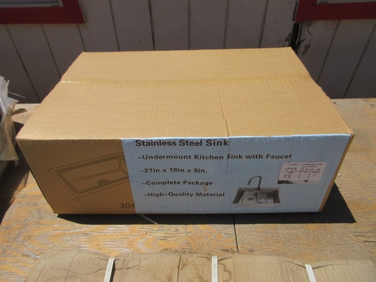 new-unused-stainless-steel-kitchen-sink,-image-1