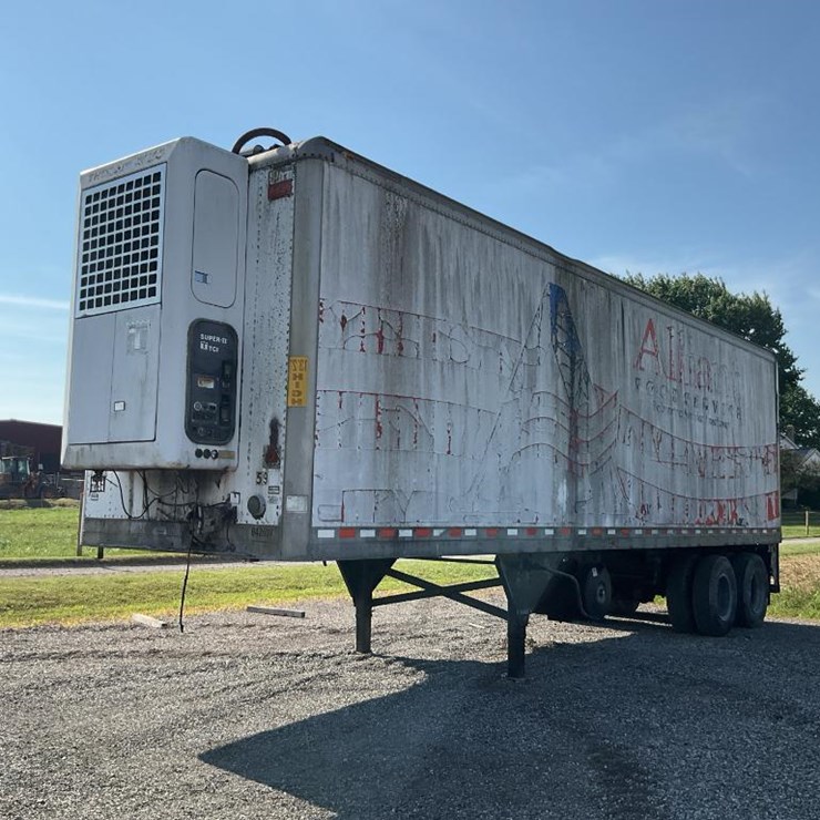 #2101 • 1996 Kidron Reefer Trailer