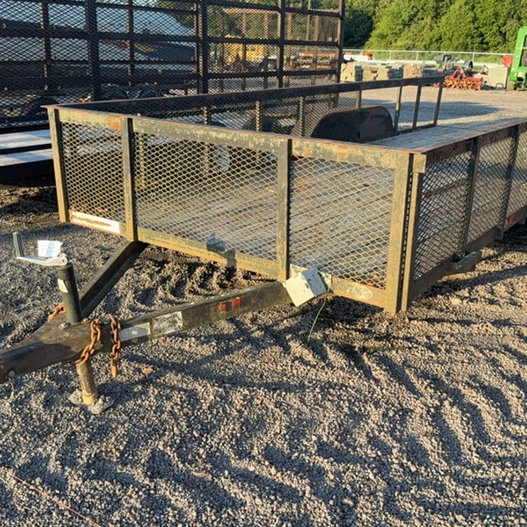 #3072 • 6' X 18' BUMPER PULL UTILITY TRAILER