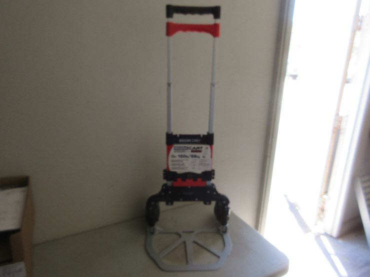 new-unused-magna-cart-6-wheel-aluminum-hand-truck,-image-6