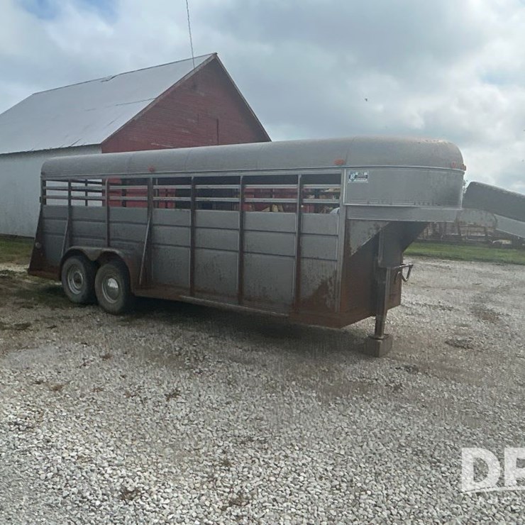 1987 Rice Livestock Trailer (LS0344)