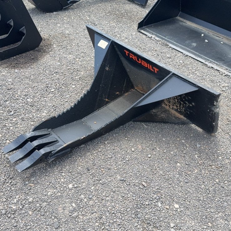 #2054 • TRUBILT SKID STEER STUMP BUCKET