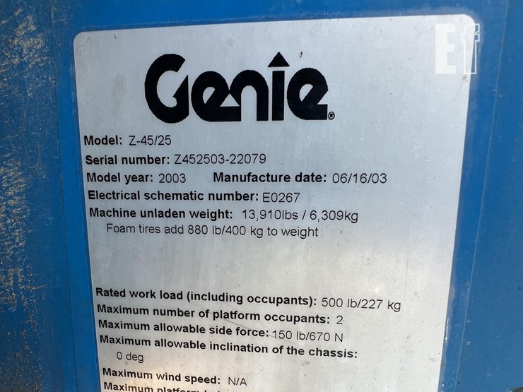 2003-genie-z45/25j-image-12