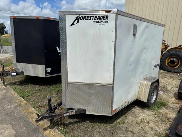 2021-homesteader-intrepid-11.5'-x-6.5'-single-axle-enclosed-trailer-with-ramp-door-image-1