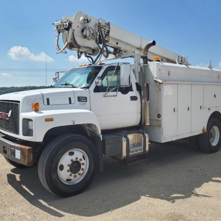 #359 • 1997 GMC C7500 Digger Derricks Truck