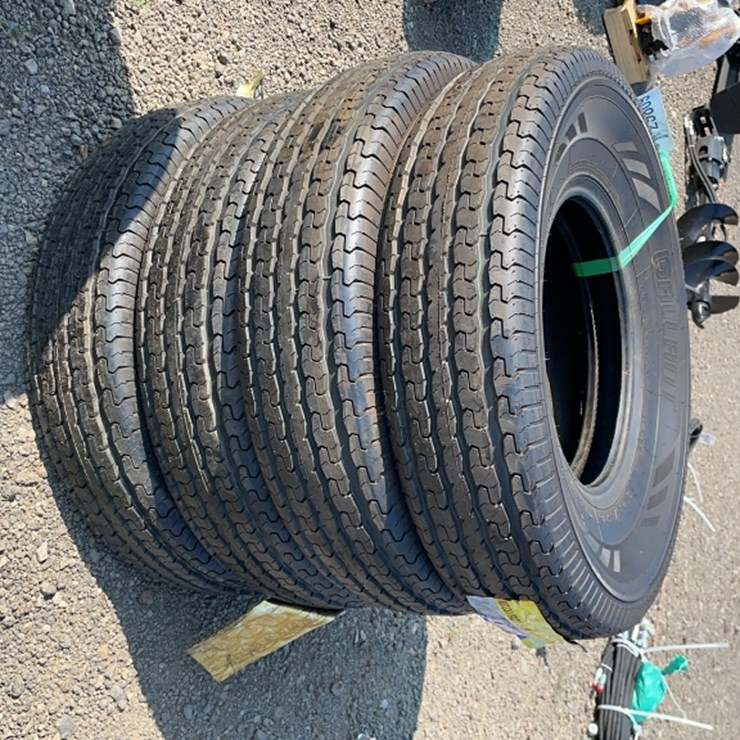 #1024 • QTY 4) ST235 / 85R16 TRAILER TIRES