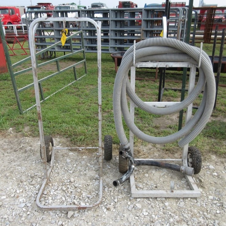 Show Livestock Double Blower Stand and Fan Stand
