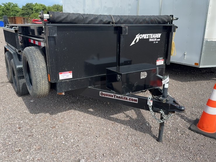 #3002-•-2023-homesteader-7'-x-12'-bumper-pull-dump-trailer-image-2