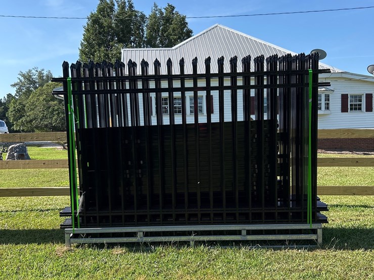 #126-•-10ft-x-7ft-galvanized-steel-fencing-image-1