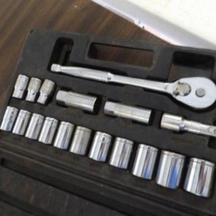 Stanley SAE Socket Set - 1/2"