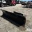 loegering-v-8000-8'-hydraulic-skid-steer-blade-image-1