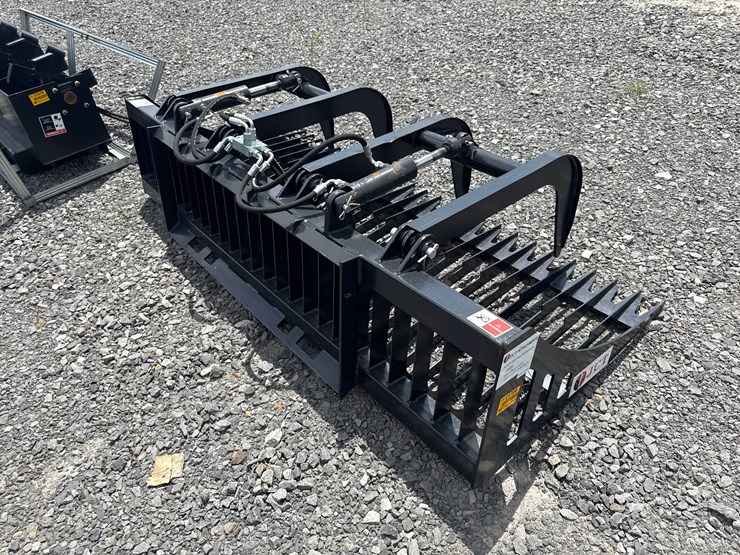 #2022-•-unused-jct-84"-skid-steer-rock-grapple-bucketinv#:-31708-image-1