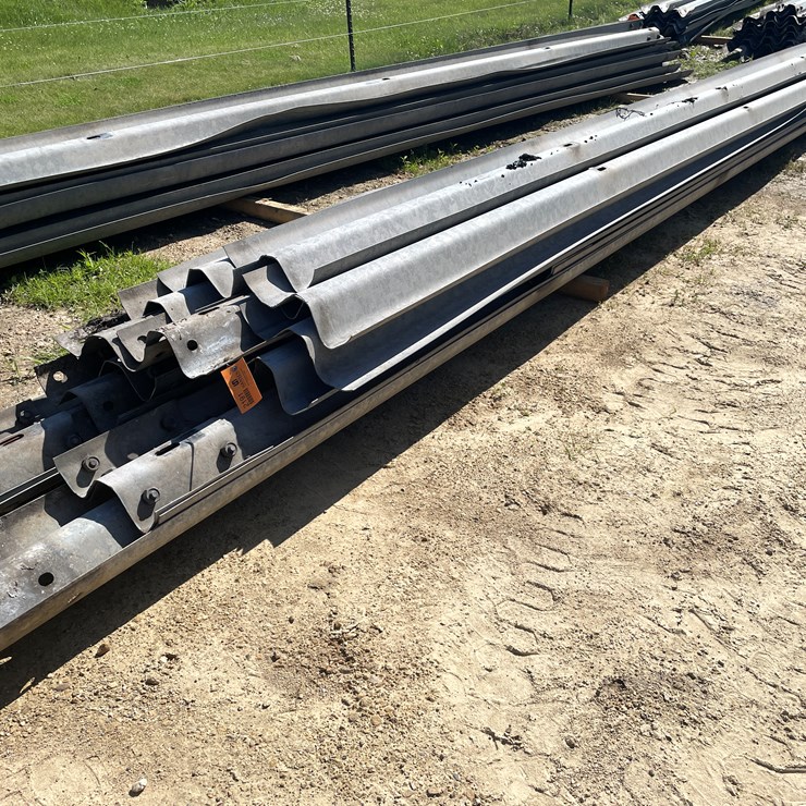#2191 • Approx (15) Metal Guard Rail Sections