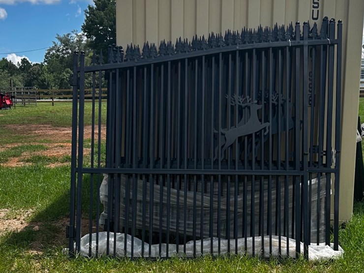 #149-•-14ft-bi-parting-wrought-iron-gate-image-1