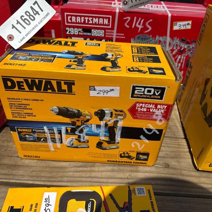 2148 - DEWALT 2 - TOOL COMBO