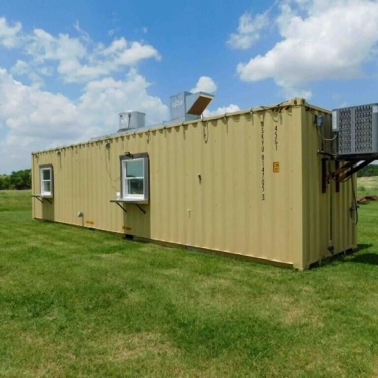 40ft connex box converted to a portable kitchen