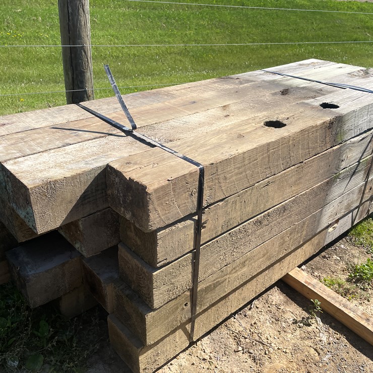 #2196 • Bundle Used Guard Rail Post