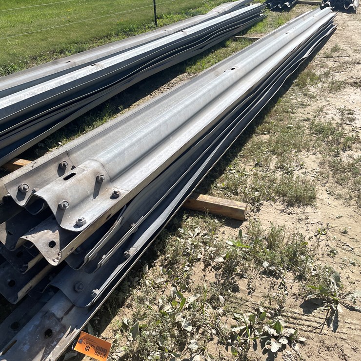 #2189 • Approx (15) Metal Guard Rail Sections