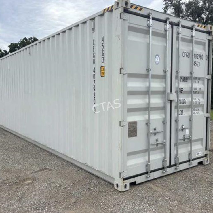 #104 • 40' High Cube Conex Shipping Container - One Trip