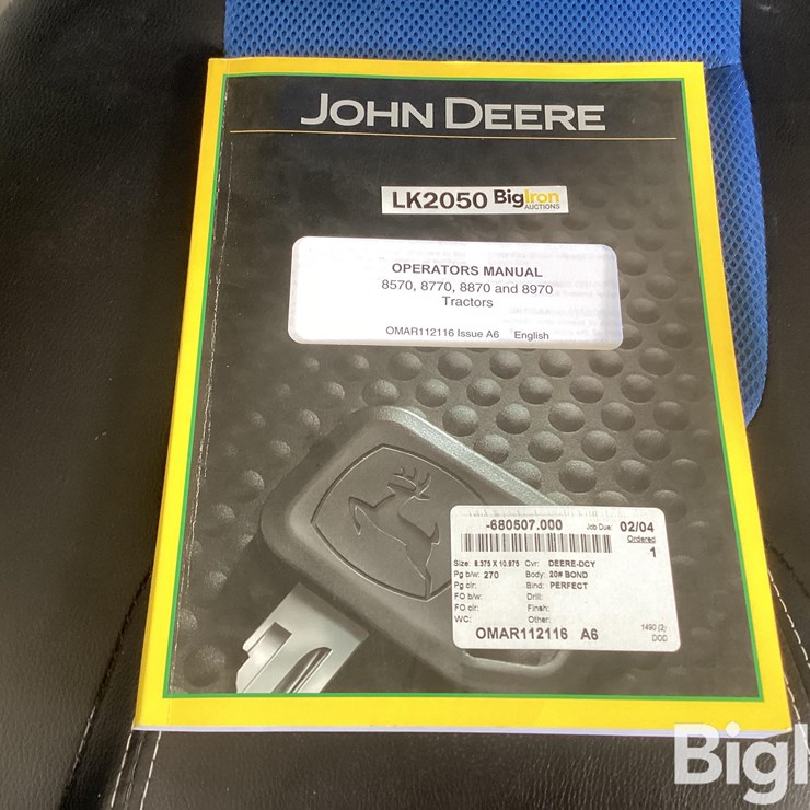 JOHN DEERE 8570