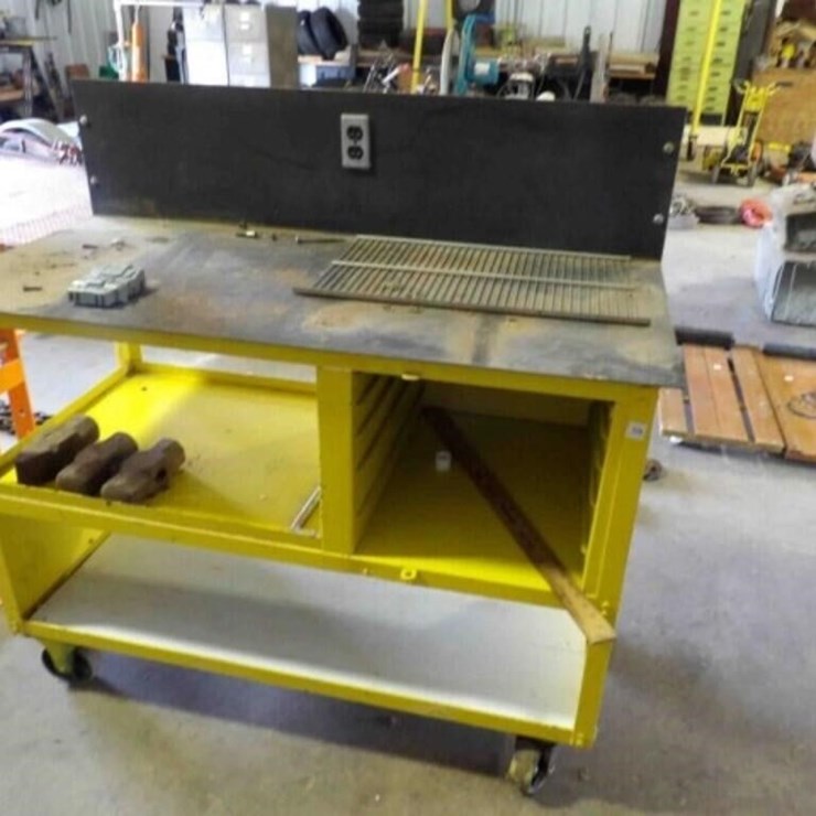 Rolling Shop Cart - 51" x 4 x 2, MORE